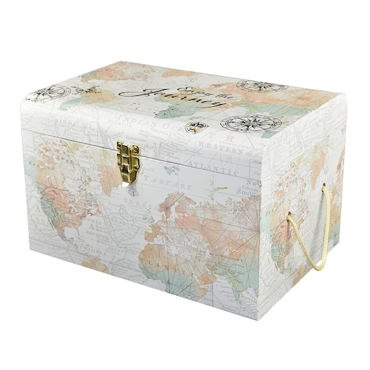 Large World Map Trunk By Ashland Michaels Large world map trunk by ashland michaels